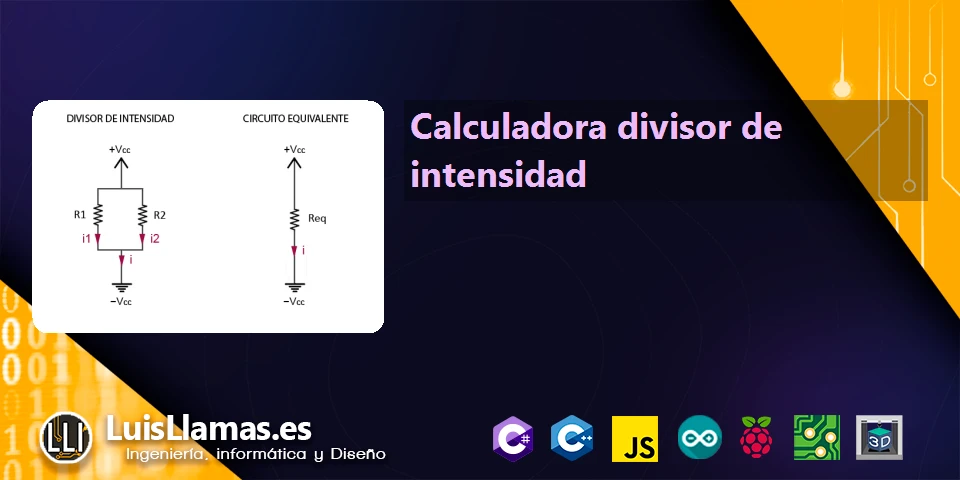 Calculadora Divisor De Intensidad