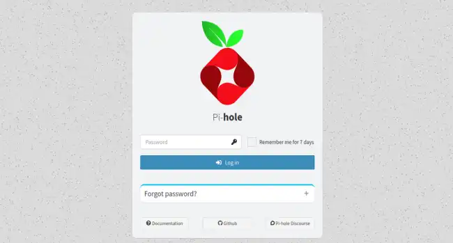 pihole-login