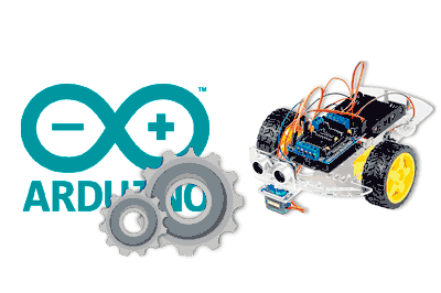 Cheap 2WD Robot Car with Arduino - Electrical Scheme