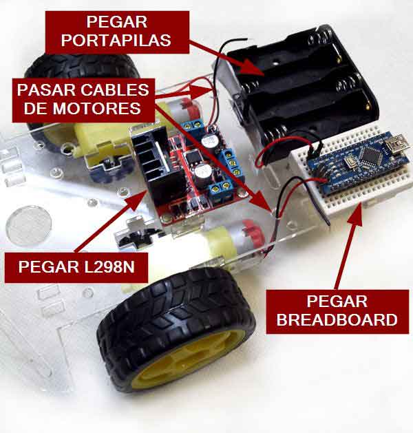 robot-2wd-arduino-montaje-l298n